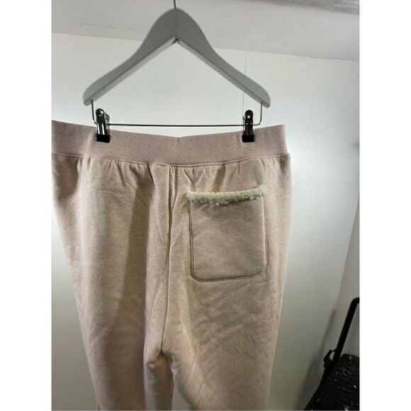 UGG NWT Daylin Bonded Fleece Pant Logo Pink Size L - Picture 6 of 13
